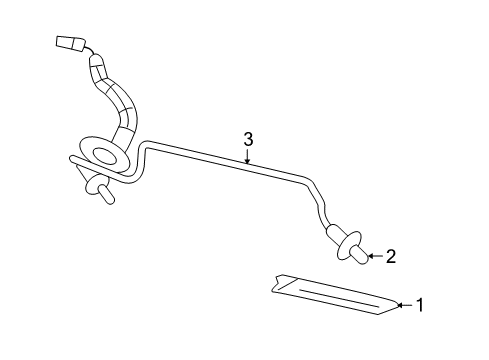 2010 Dodge Grand Caravan Wire Harness, Rear Diagram for 68028055AA