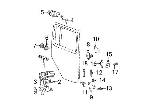 2007 Jeep Wrangler Molding, Center Diagram for 55397273AA