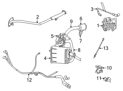 2003 Dodge Stratus Vacuum Harness Diagram for 4578011AD