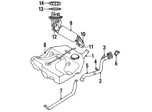 2000 Dodge Stratus Idle Speed Control Diagram for 4874432AC