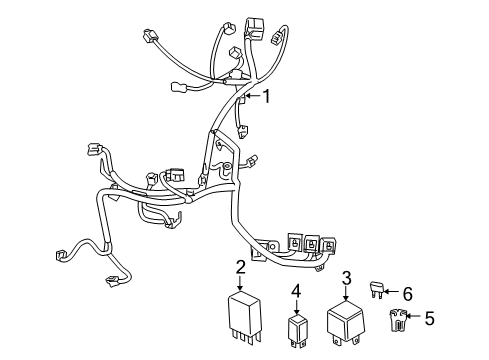 2005 Chrysler PT Cruiser Circuit Breaker Diagram for 4688275