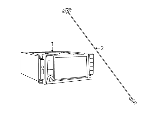 2012 Chrysler 200 Navigation System Diagram
