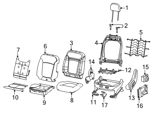 2019 Jeep Compass Heated Seats Diagram 1 - Thumbnail