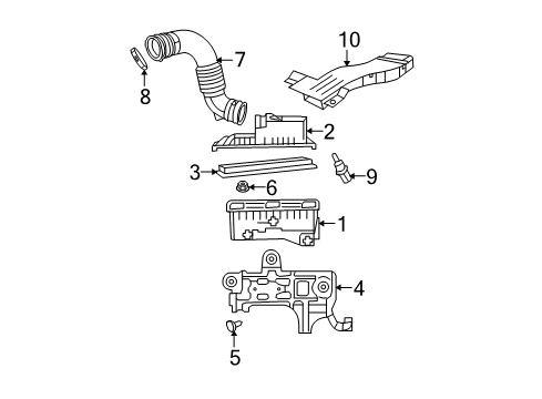 2008 Dodge Caliber Cover Diagram for 5183088AA