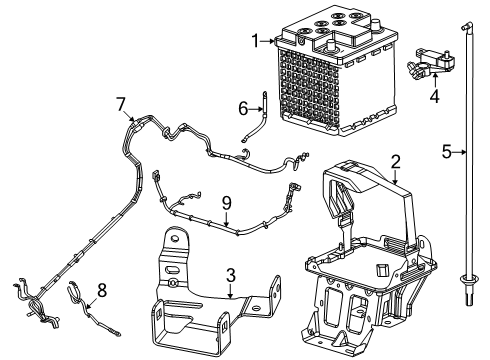 2024 Dodge Charger Daytona Battery Diagram