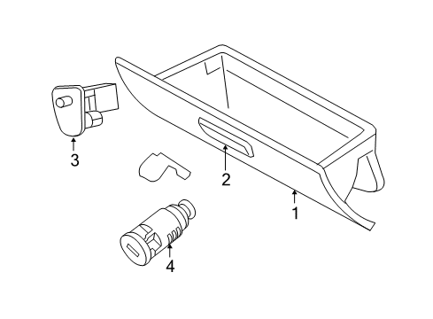 2006 Dodge Charger Glove Box Diagram