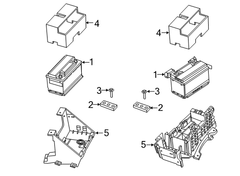 2021 Ram 2500 Thermostat Fuse Diagram for 68164797AA