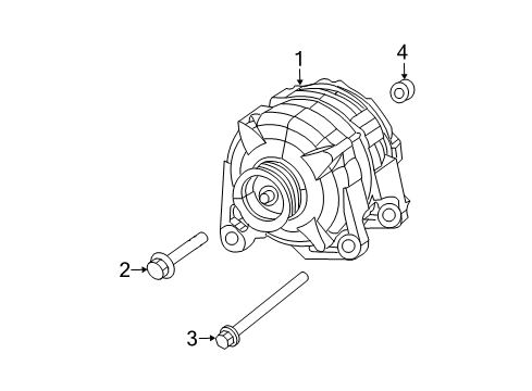 2008 Dodge Avenger Alternator Diagram 4 - Thumbnail