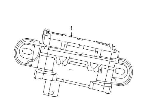 2014 Jeep Wrangler Stab Control Module Diagram for 56038988AC