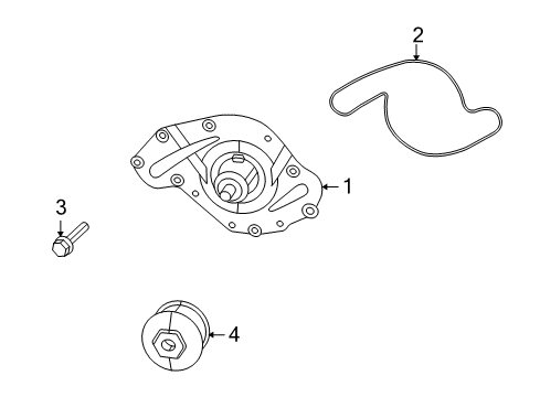 2008 Dodge Nitro Water Pump Diagram 2 - Thumbnail