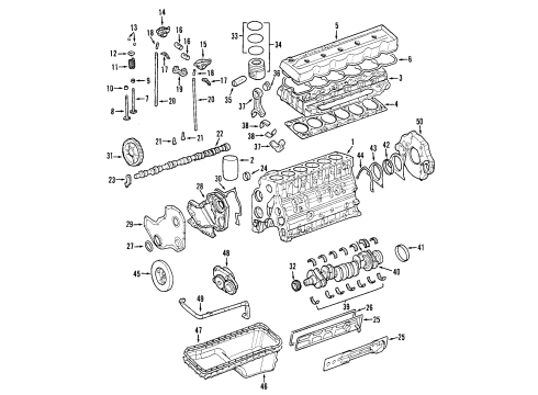2003 Dodge Ram 2500 Motor Mount Diagram for 52021712AA