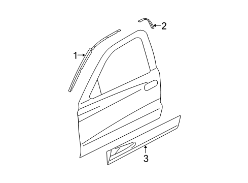 1999 Dodge Dakota Joint Cover, Passenger Side Diagram for 55255682AC