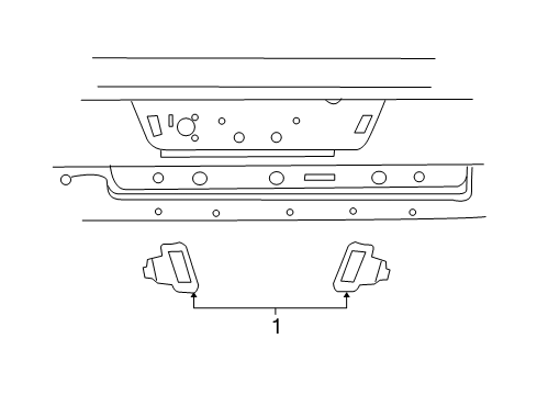 2008 Dodge Ram 1500 License Lamps Diagram 2 - Thumbnail