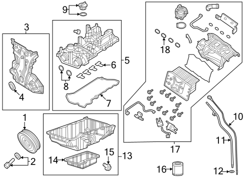 2024 Jeep Compass Air Filter Diagram for 68469692AA