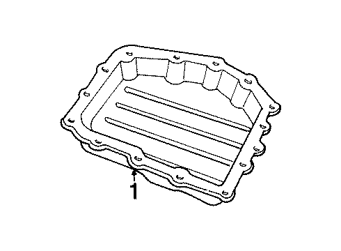1999 Chrysler Cirrus Transmission Components Diagram