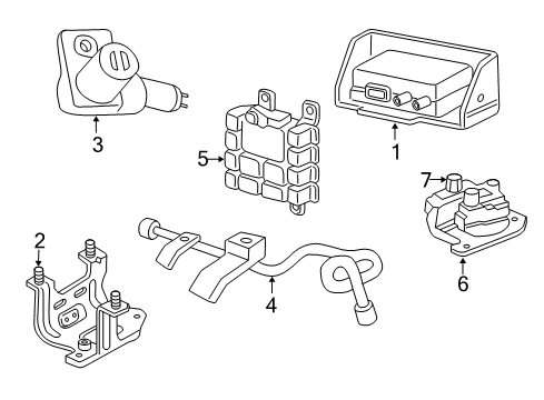 1997 Dodge Dakota Tube Assembly Diagram for 52010365AB