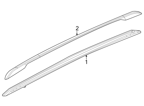 2024 Jeep Grand Cherokee Luggage Carrier Diagram 2 - Thumbnail