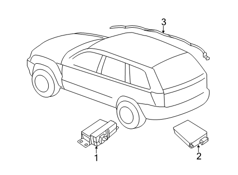 2024 Dodge Durango Electrical Components Diagram