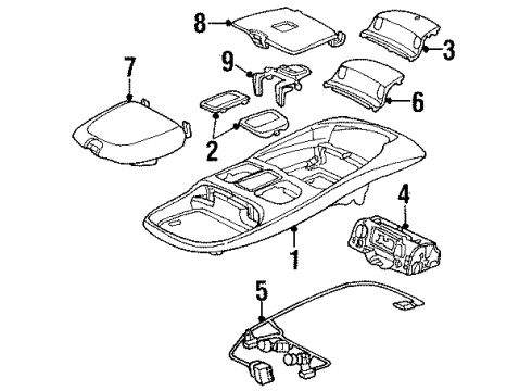 1999 Dodge Ram 1500 Wire Harness Diagram for 5013608AA