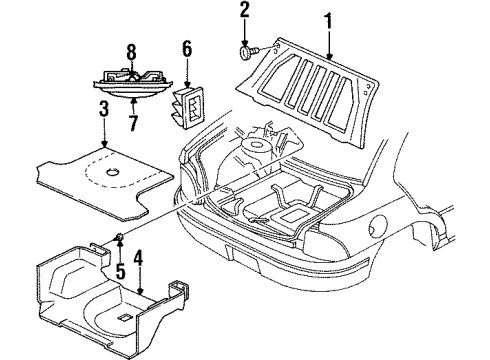 1999 Dodge Neon Pressure Vent Diagram for 5264595