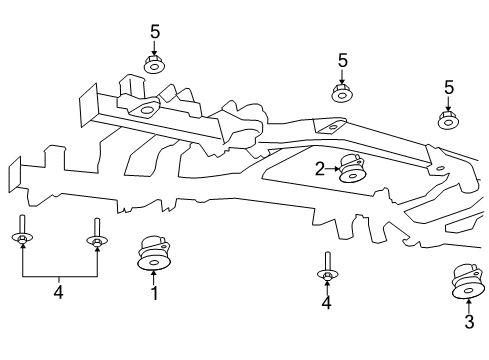 2014 Ram 3500 Frame & Components Diagram 2 - Thumbnail