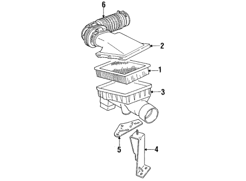 1993 Dodge Dynasty Filters Diagram 2 - Thumbnail