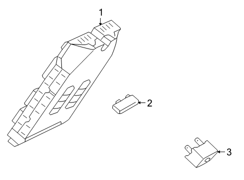 2003 Dodge Sprinter 2500 Fuse Diagram for 5104643AB