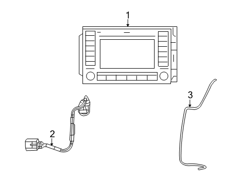 2012 Ram 2500 Wire Harness Diagram for 68051748AB