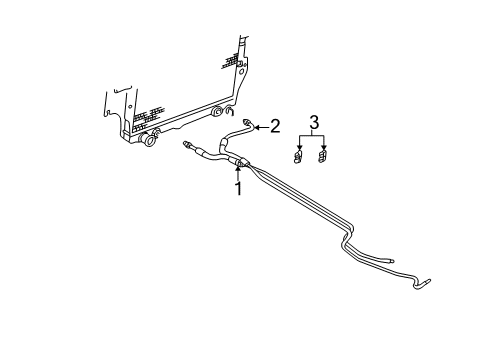 2002 Jeep Wrangler Tube Diagram for 52079901AA