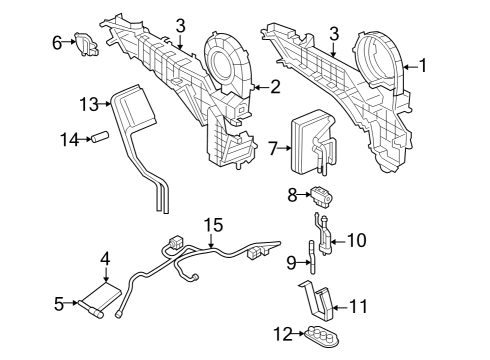 2006 Dodge Durango A/C Line Diagram for 5134397AA