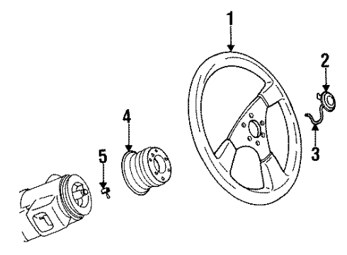 1992 Dodge Viper Wire Diagram for 52000745