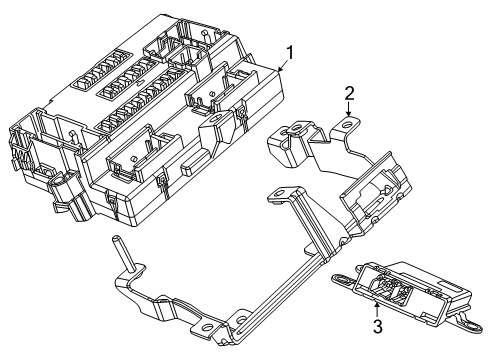 2024 Ram ProMaster EV Controls - Instruments & Gauges Diagram