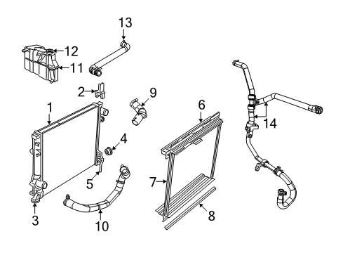 2020 Dodge Challenger Return Hose Diagram for 68195675AB
