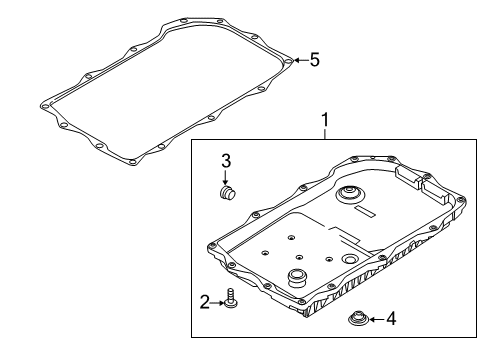 2019 Ram 1500 Classic Transmission Components Diagram 2 - Thumbnail