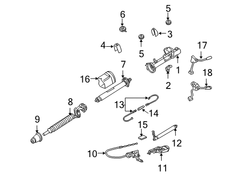2004 Chrysler Crossfire Cover Diagram for 5099402AB