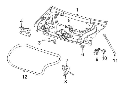 2009 Dodge Challenger Lock Switch Diagram for 68071573AC