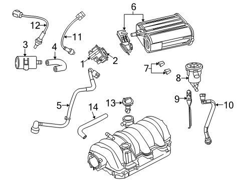 2010 Dodge Challenger PCM Diagram for 5150310AD