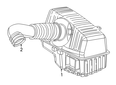 2003 Chrysler Sebring Air Intake Diagram 3 - Thumbnail
