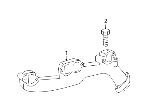 2006 Dodge Charger Exhaust Manifold Diagram 3 - Thumbnail
