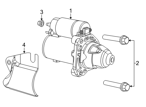 2012 Dodge Challenger Shield Diagram for 68068623AA