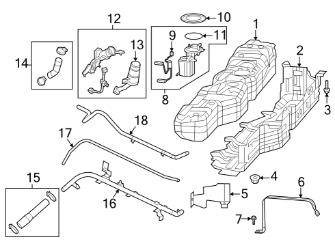 2021 Jeep Gladiator Cap Diagram for 68339342AB