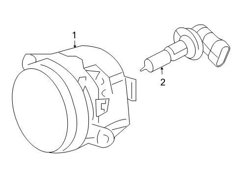 2012 Dodge Challenger Fog Lamps Diagram