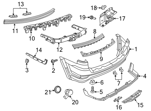 2012 Jeep Grand Cherokee Module Diagram for 56054146AG
