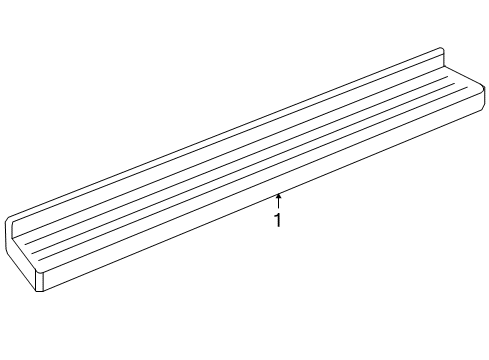 2009 Dodge Ram 1500 Running Board Diagram for 82211501AG