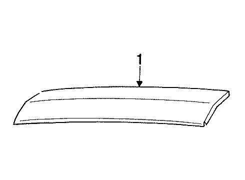 1988 Chrysler New Yorker Interior Trim - Rear Body Diagram
