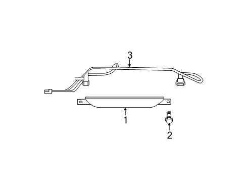 2012 Dodge Durango Wire, Rear Diagram for 68105183AD
