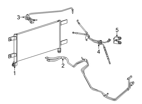 2016 Ram 2500 By-Pass Valve Diagram for 68186711AB