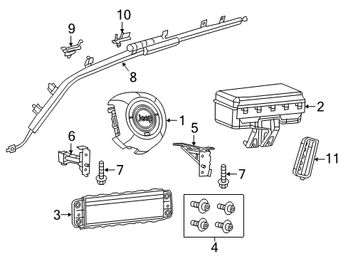 2015 Jeep Renegade Multifunction Switch Diagram for 6UW40LXHAD
