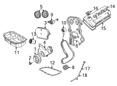 2004 Dodge Caravan Dipstick Diagram for 4781490AB