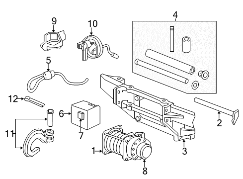 2017 Ram 2500 Controller Diagram for 68323334AA